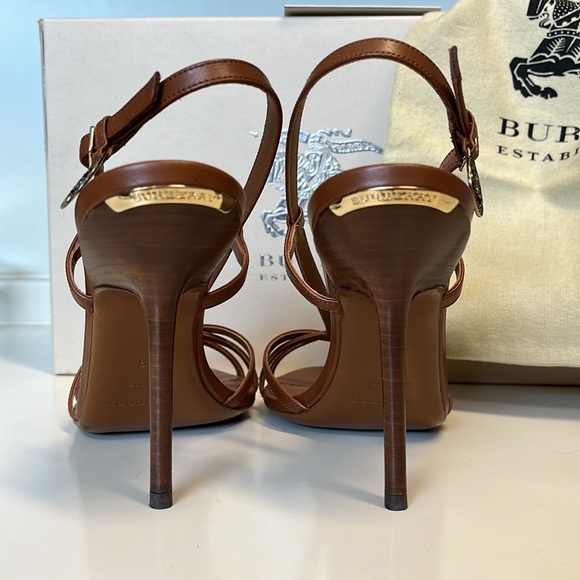 Burberry Summer Sandals, brown, size 39, with box - Picture 4 of 7